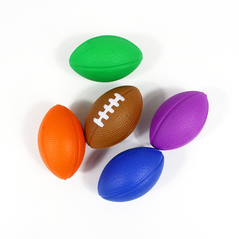 Small Mini PU Football Stress Relief Toys 12pcs