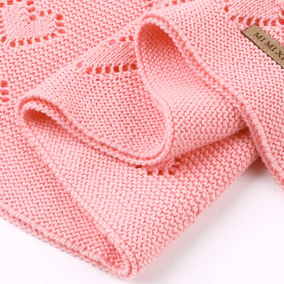 Baby Blanket Love Hollow Hug Blanket Baby Windproof Cover