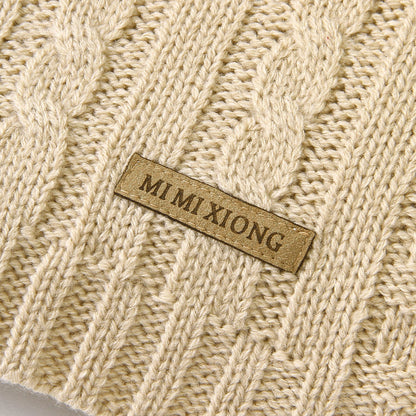 Baby Solid Color Knitted Blanket Baby Windproof Cover Baby