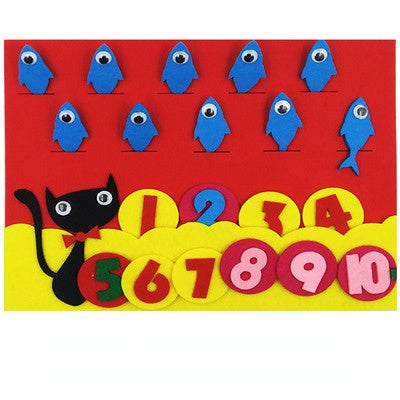 Wholesale Children's Puzzle Figure Cloth TOY