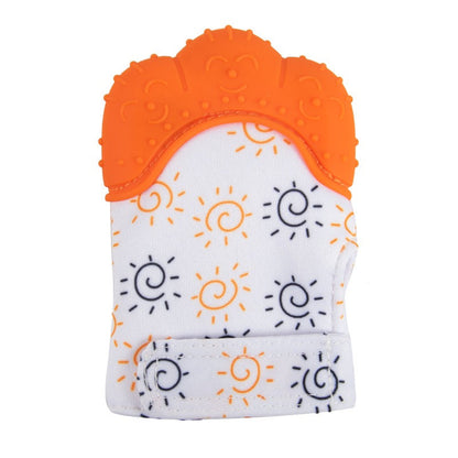 Silicone baby gloves teething supplies