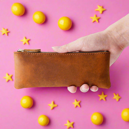 Retro Creative Zipper Pencil Case