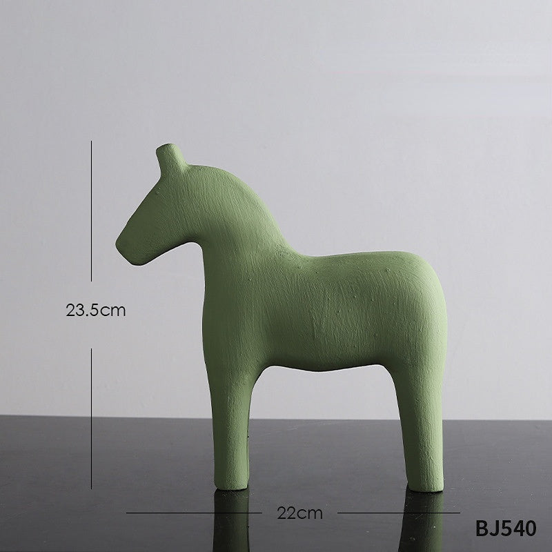 Morandi Trojan Horse Decoration