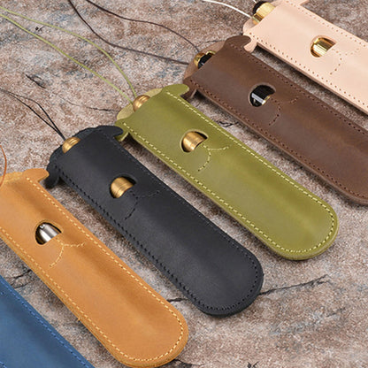 Leather Creative Pen Protective Cover