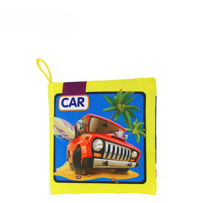 Baby English Phonetic Paper Palm Cloth Book Early Education