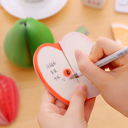 Paper Fruit Shaped Sticky Notes