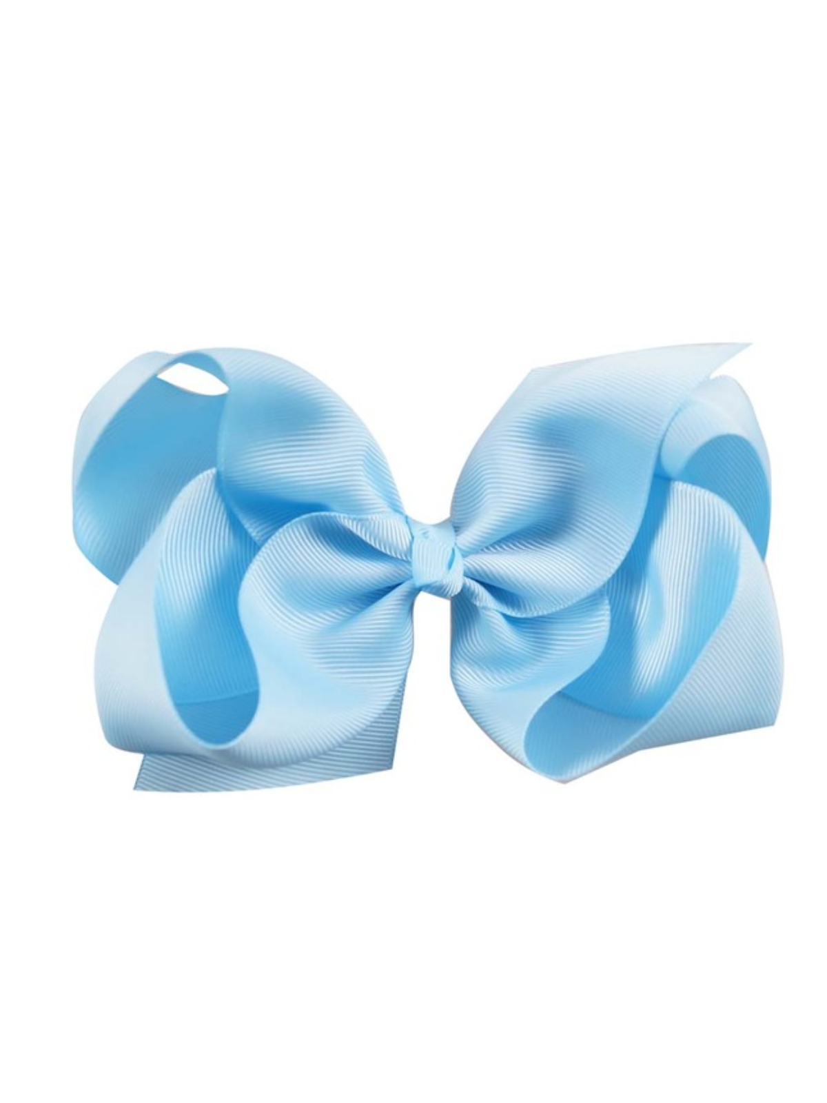Pretty As The Sky Blue Large Bow Hair Clip