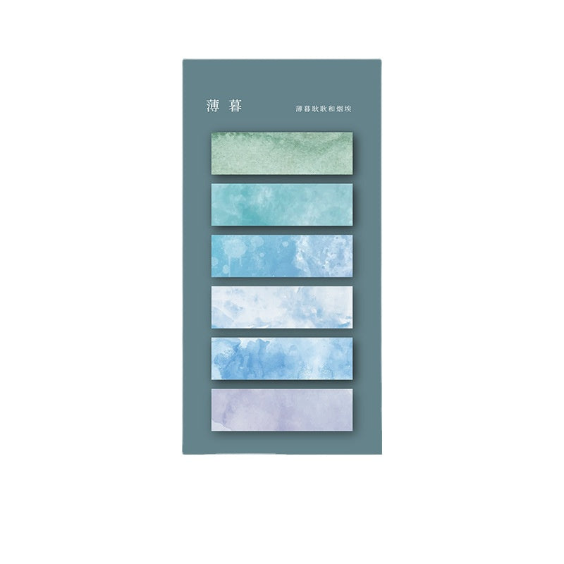 Paper Gradient Sticky Notes Index Marking Sticky Notes
