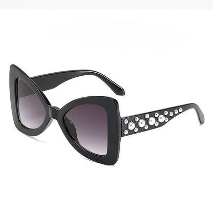 Kids Triangle Inlaid Pearl PC Sunglasses