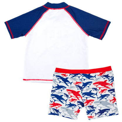 Baby split five points swimming trunks kids Swimwear