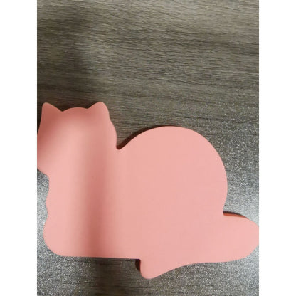 Minimalist Cat Lying Convenience Stickers