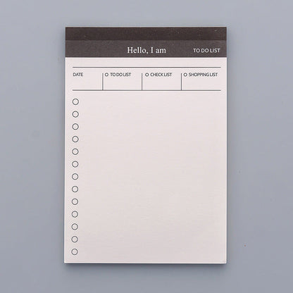 Paper Black Simple Post-it Notes