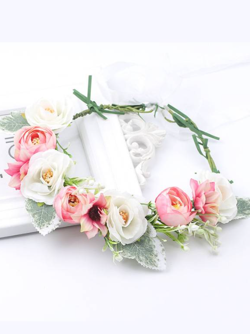 Girls Delicate Flower Halo