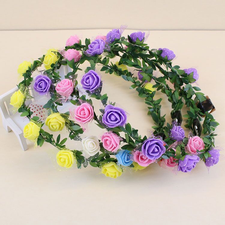 Wholesale Plastic Luminous Cat's Ears Hair Hoop