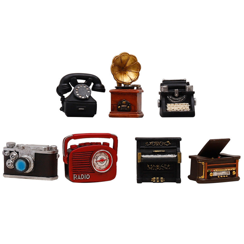 Resin Phone Camera Nostalgic Mini Trinkets