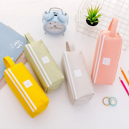 Oxford Cloth Double Layer Pencil Bag