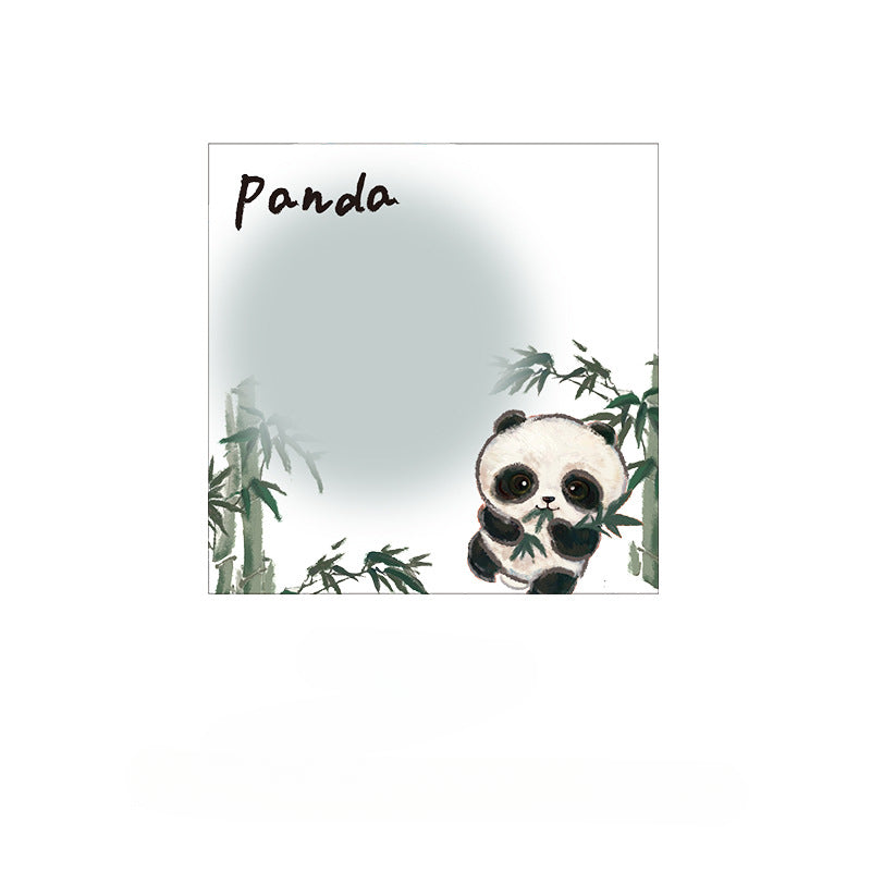 Cartoon Cute Panda Paper Sticky Notes