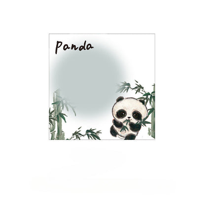 Cartoon Cute Panda Paper Sticky Notes