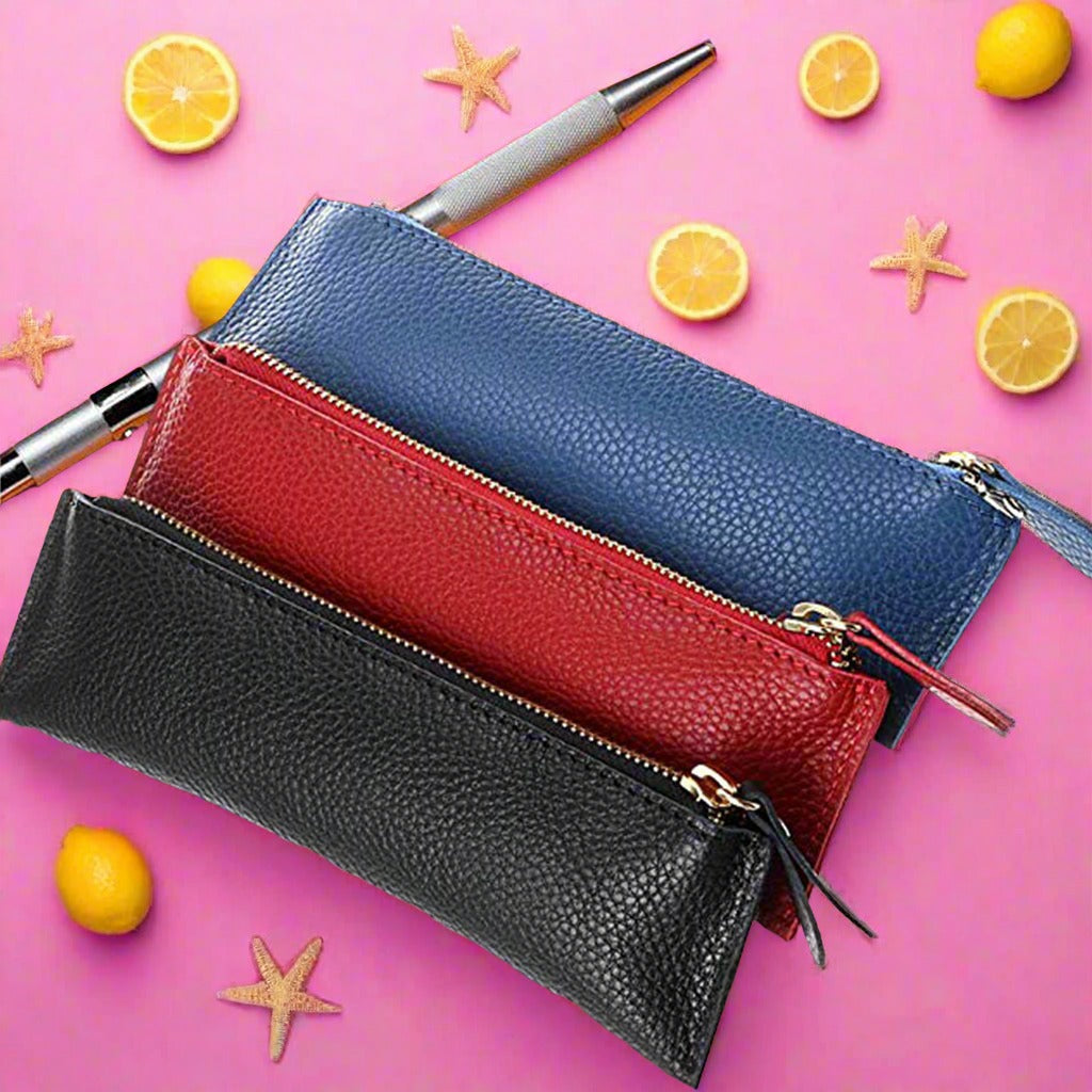 Genuine Leather Retro Pen Handicraft Pen Sleeve