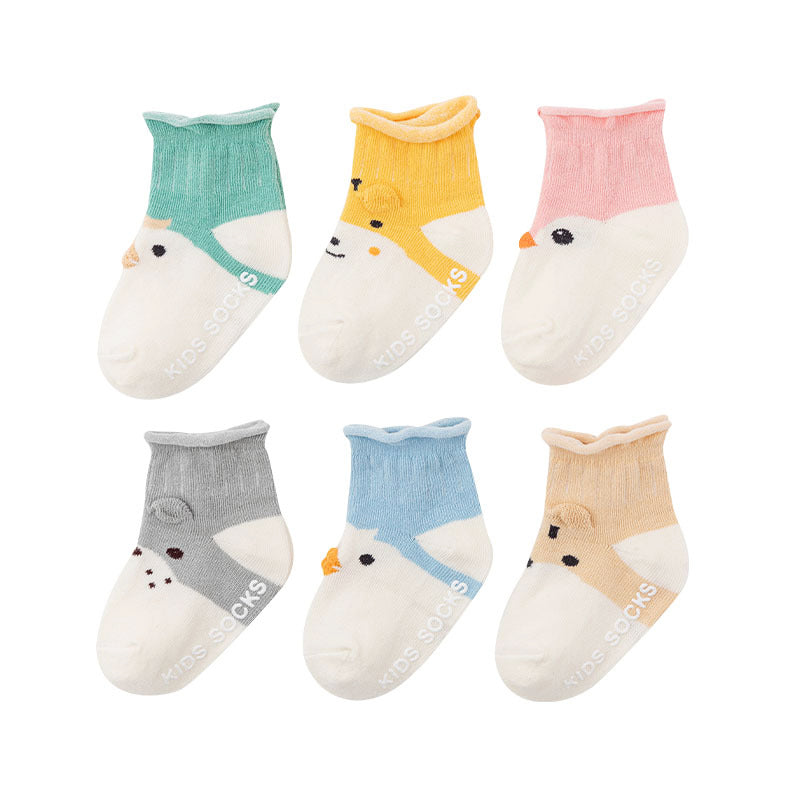 Baby Kid Unisex Letters Animals Cartoon Accessories Socks