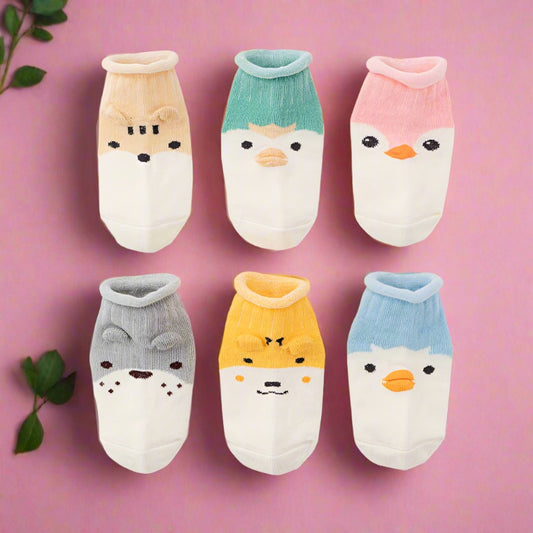 Baby Kid Unisex Letters Animals Cartoon Accessories Socks
