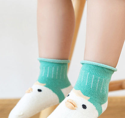 Baby Kid Unisex Letters Animals Cartoon Accessories Socks