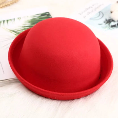 Unisex Bowler Stylish Kids Hat
