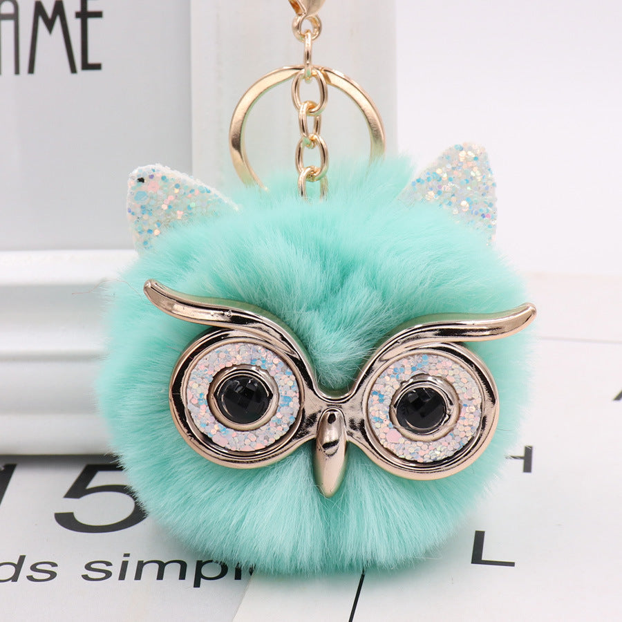 Owl Plush Keychain