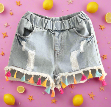 CUHK Girls Denim Shorts