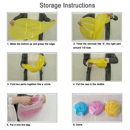 Cute Duck Wear-on Hands-free Umbrellas