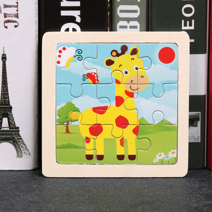 Wholesale Children's Educational Puzzles Wooden TOY