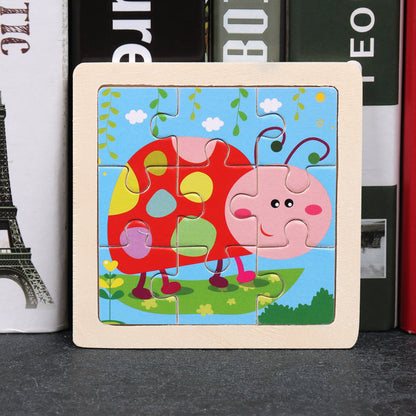 Wholesale Children's Educational Puzzles Wooden TOY