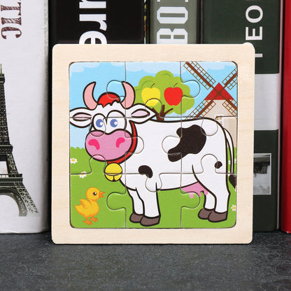 Wholesale Children's Educational Puzzles Wooden TOY