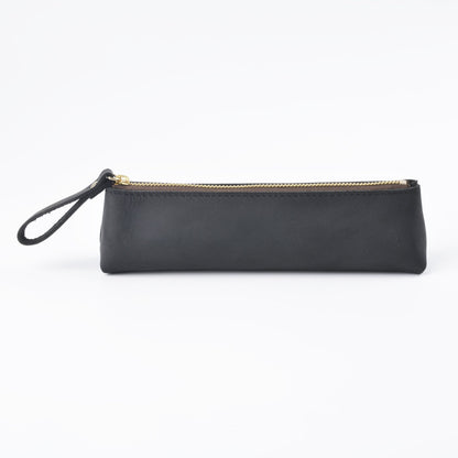 Vintage Genuine Leather Handmade Pencil Case