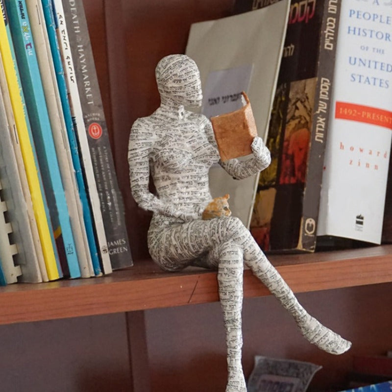 Reading Women's Pulp Resin Ornaments
