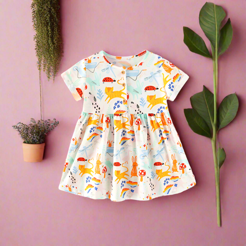 Kids Printed Dresses