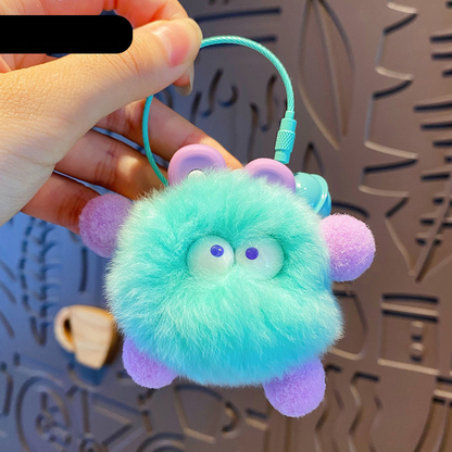 Cartoon Fur Ball Keychain