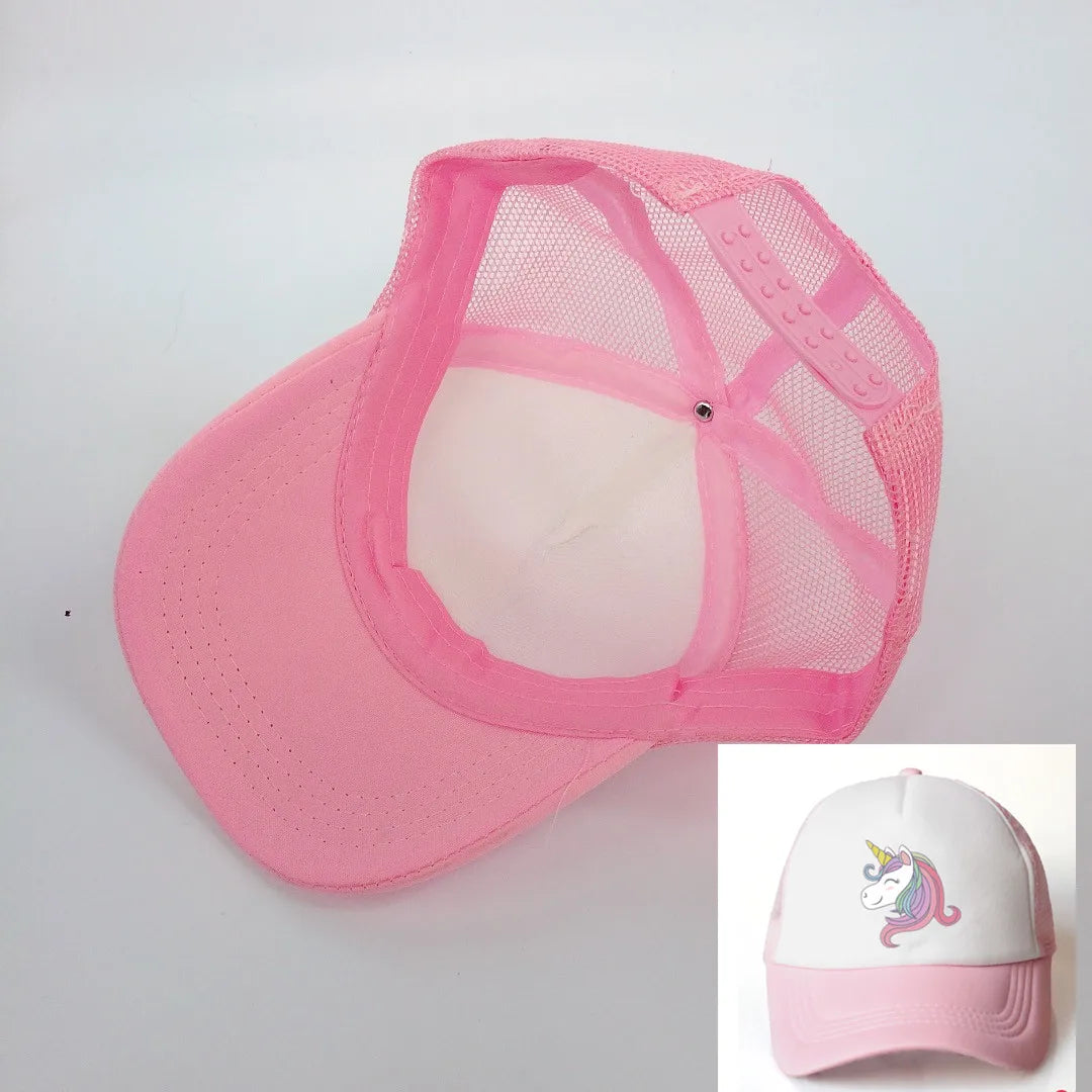 Girls Unicorn Head Hat