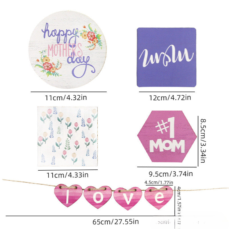 Mother's Day Pallets and Wooden Ornaments