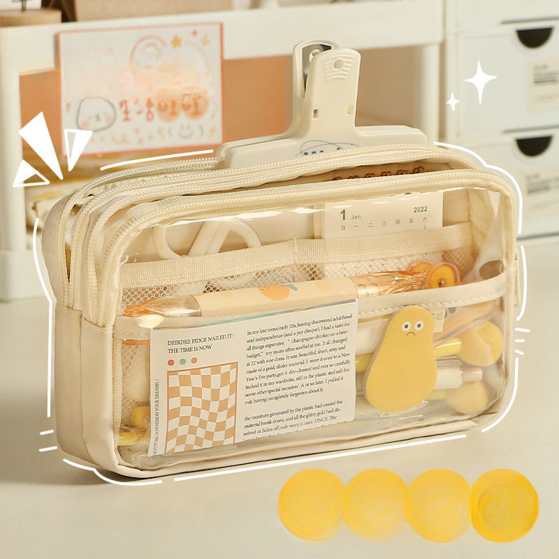 TPU Transparent Pencil Bag
