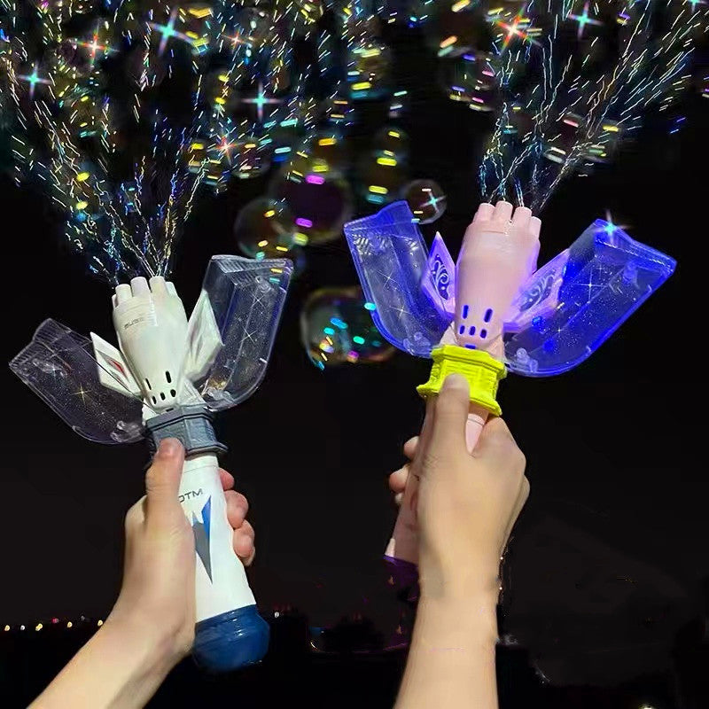 Transforming Gatling Bubble Gun