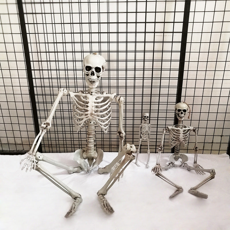 Halloween Skull Skeleton Decoration Plastic Props