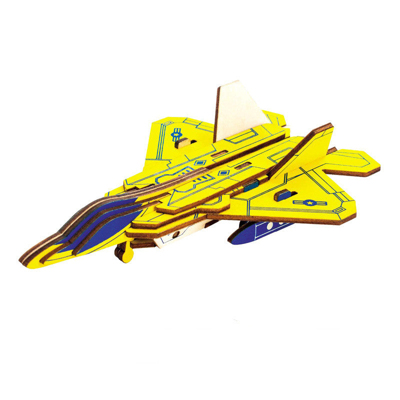 Wooden 3D Puzzle Toys for Kids' Education