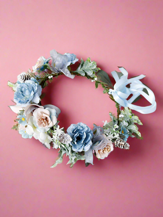 Wildflower Luster Floral Crown Headband