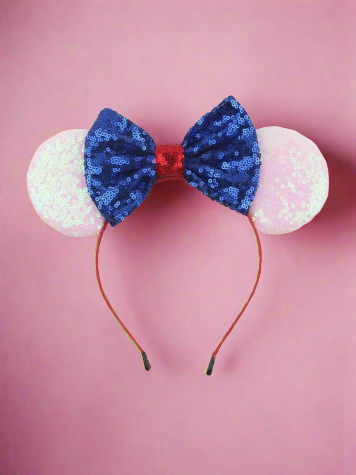 Patriotic Mouse Sequin Headband