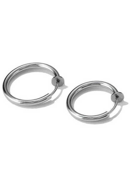Confident Pout 2-Piece Clip-On Lip Hoop Ring
