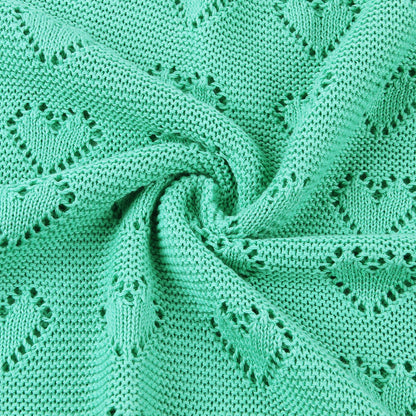 Baby Blanket Love Hollow Hug Blanket Baby Windproof Cover