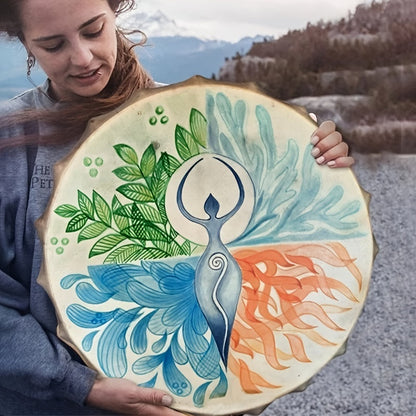Beautiful Wooden Shaman Drum