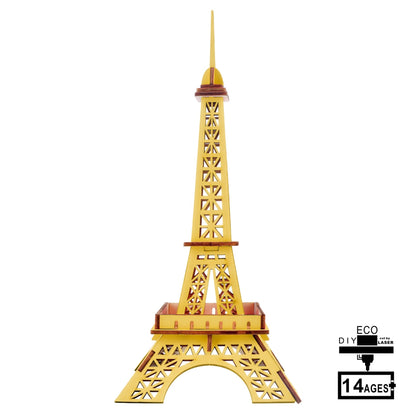 Little Paris Tower Stereo Jigsaw Puzzle