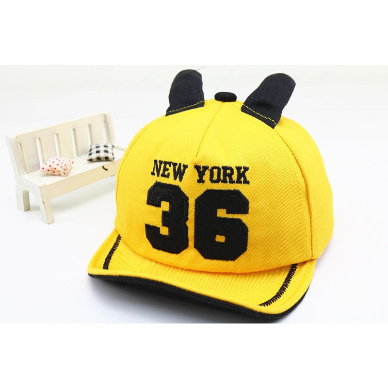 Cotton Polyester Soft Edge Embroidered 36 Letter Baseball Cap